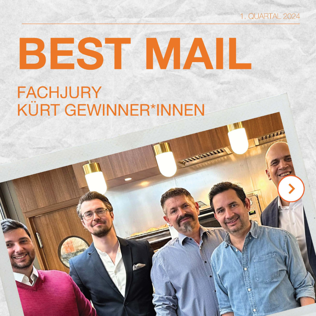 Best Mail Gewinner 1. Quartal 2024